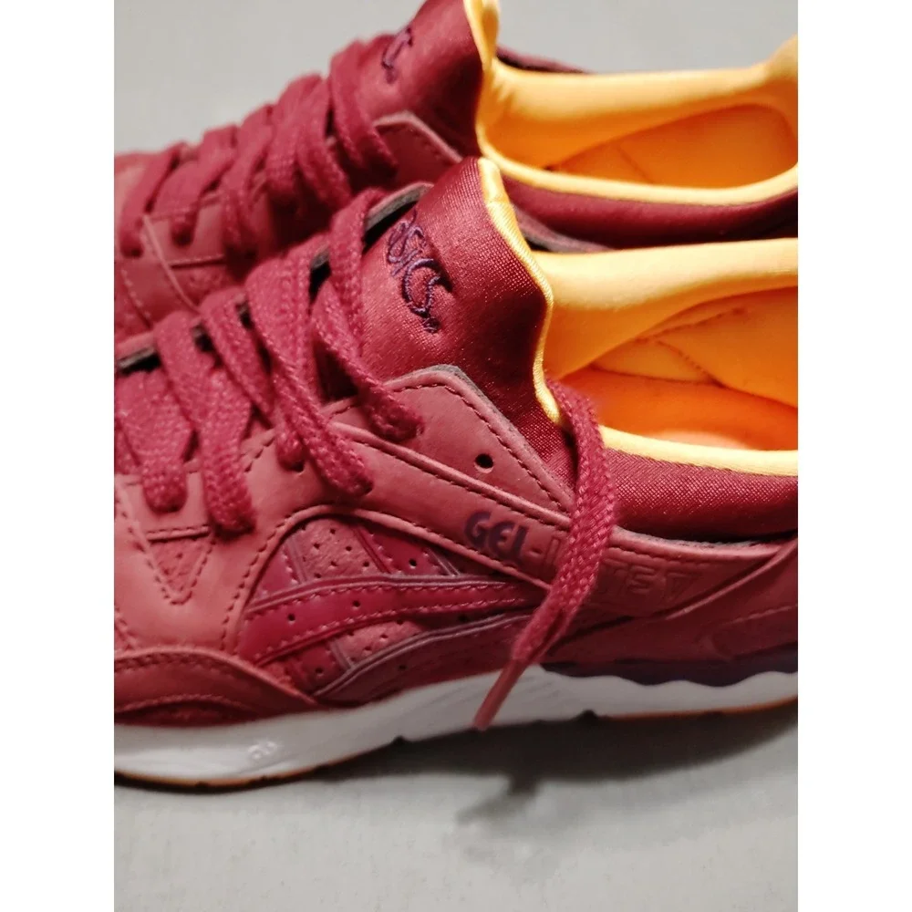 ASICS GEL‑Lyte V Men’s Size 5 Burgundy Dusk Dawn Athletic Running Sneakers Shoes